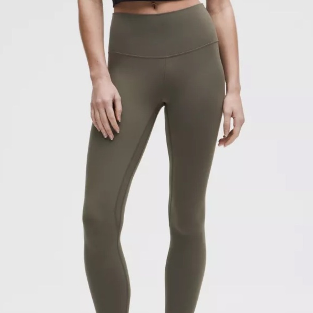 Dark Olive Green Women's Leggings